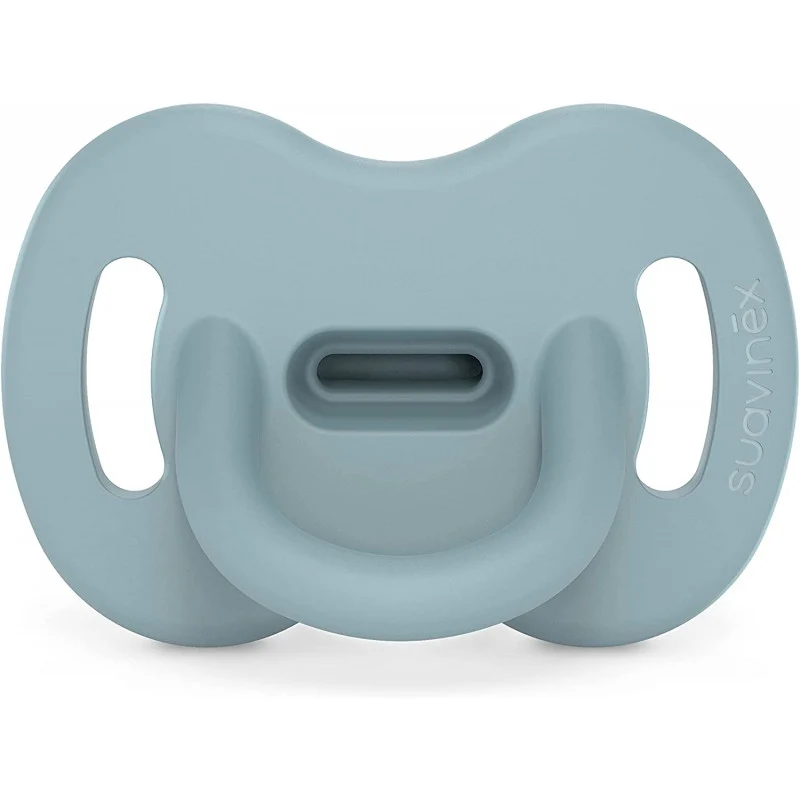Suavinex - Ciuccio in Silicone 100% - 6/18 Mesi - Aqua