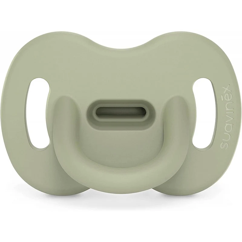 Suavinex - Ciuccio in Silicone 100% - 6/18 Mesi - Verde