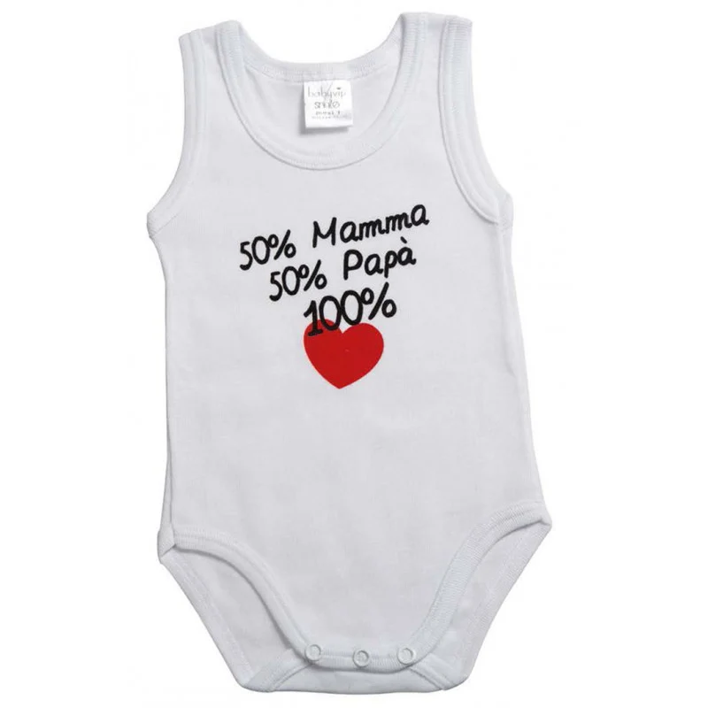Body Neonato - 50% Mamma e 50% Papà