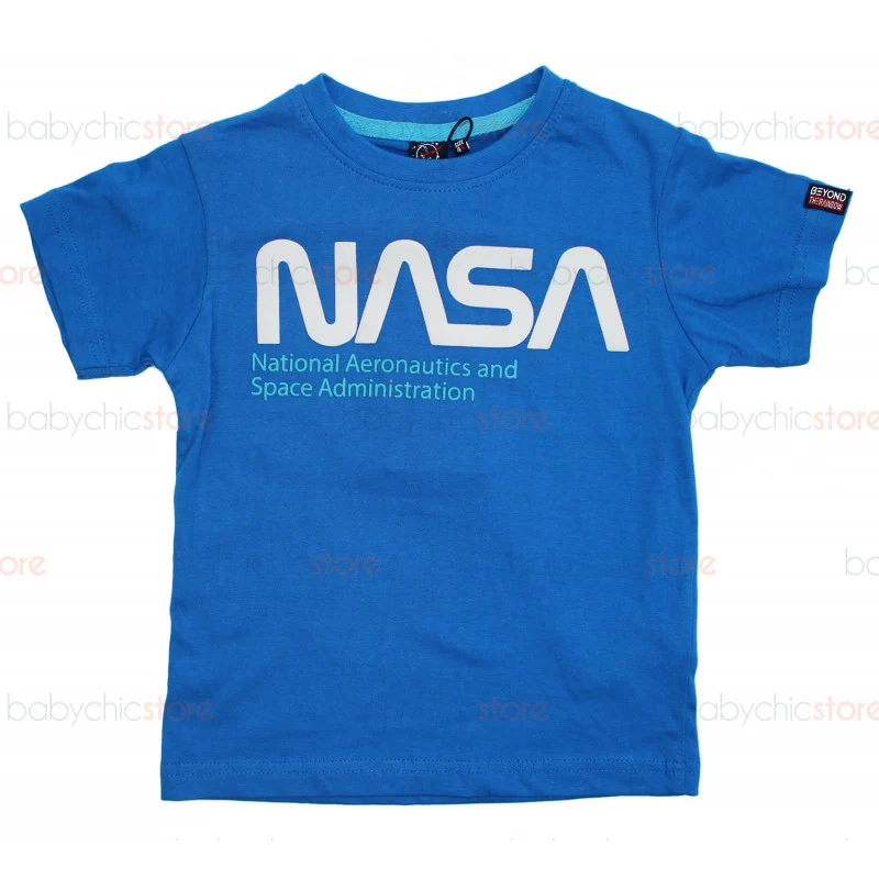 T-Shirt NASA Azzurra - 14 Anni