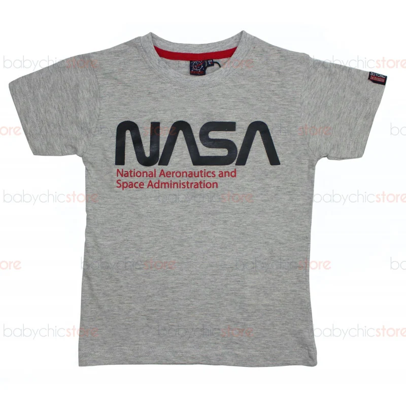 T-Shirt NASA - Grigia
