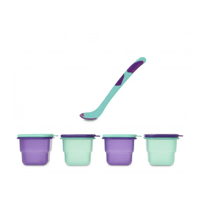 Set Cucchiaio con Barattoli - Azzurro