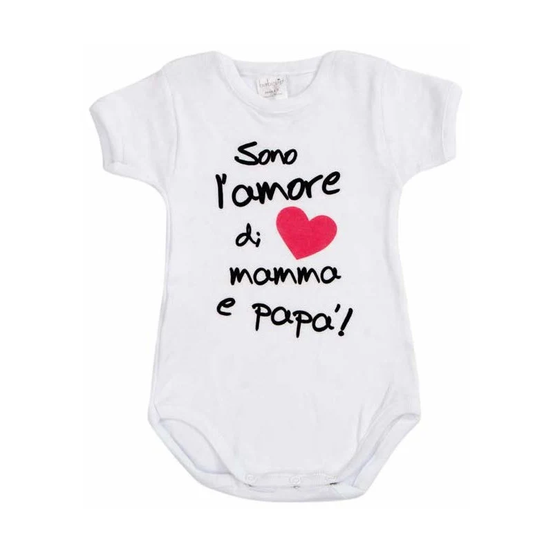 Body Neonato - Sono l'amore di Mamma e Papà