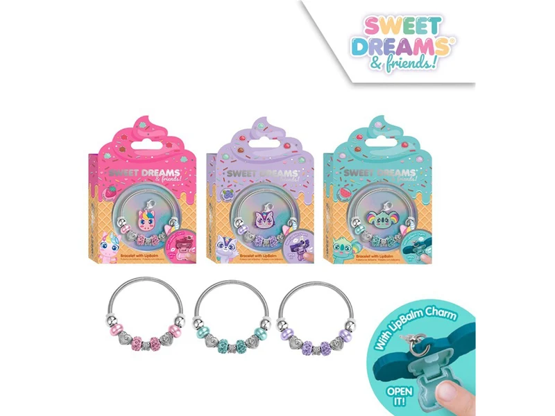 Sweet dreams braccialetto con balsamo labbra