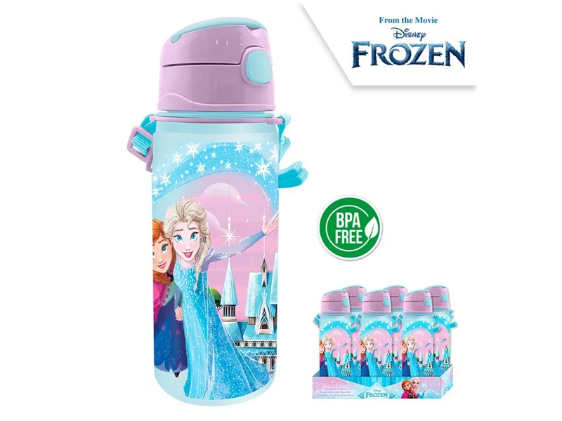 Frozen borraccia in alluminio con manico 600ml