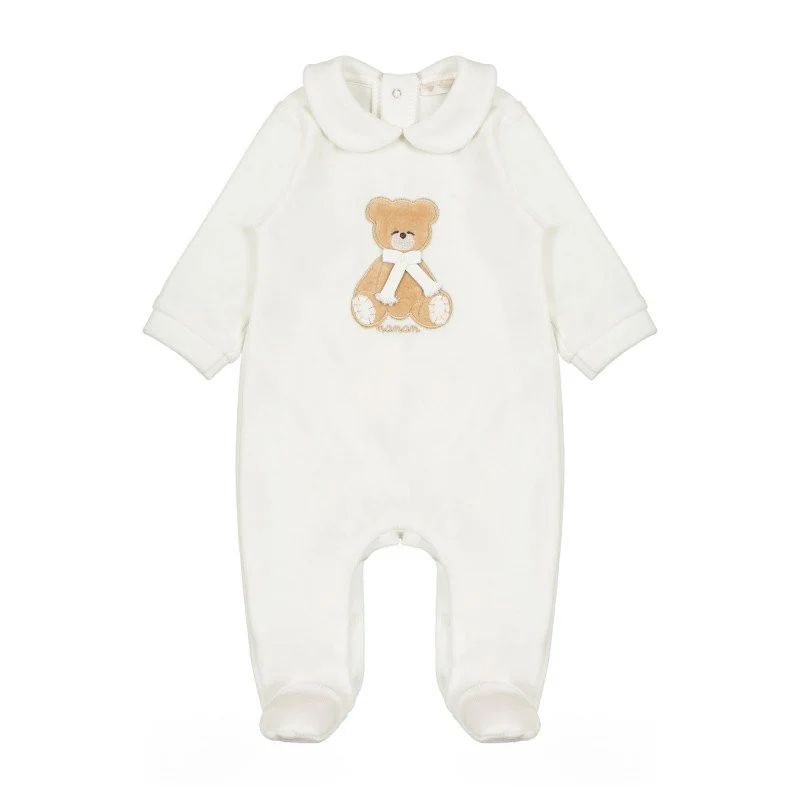 Tutina Bianca Collezione Pallino