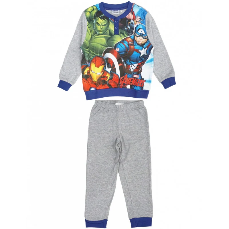 Pigiama Disney Avengers - Grigio
