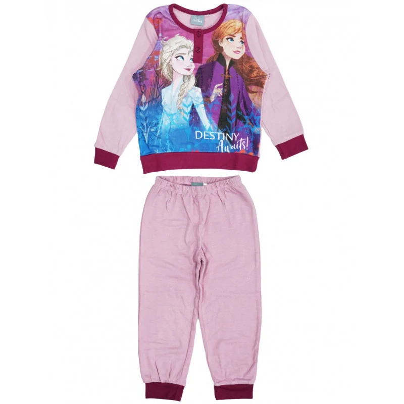 Pigiama Disney Frozen II - Rosa 4 Anni