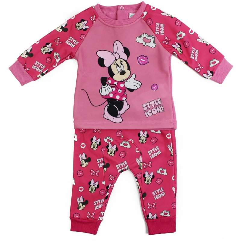 Tuta Neonato Disney Minnie - Rosa