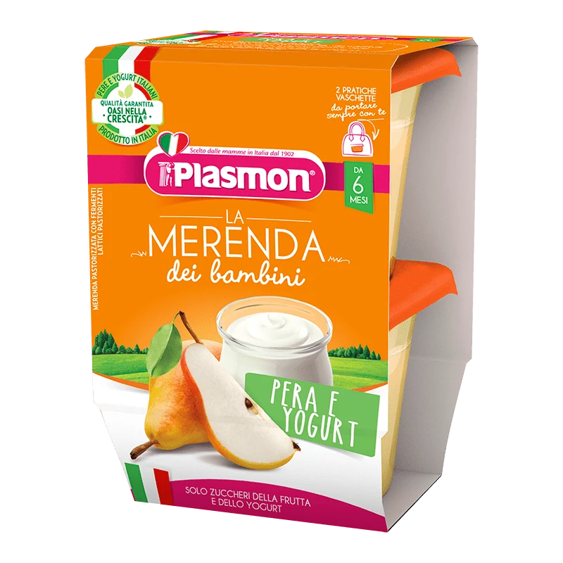 La Merenda dei Bambini Plasmon - Pera e Yogurt