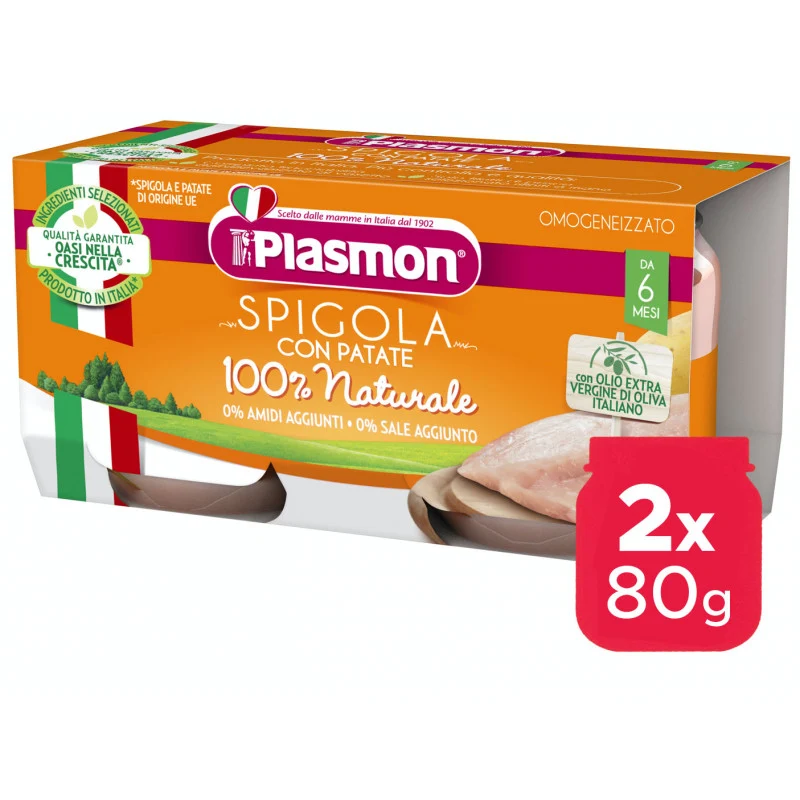 Omogeneizzato Spigola Plasmon
