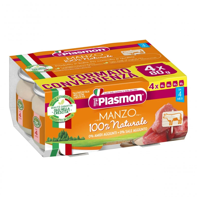 Omogeneizzato Manzo Plasmon