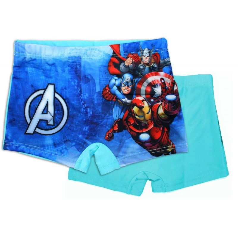 Costume Boxer Avengers - Azzurro