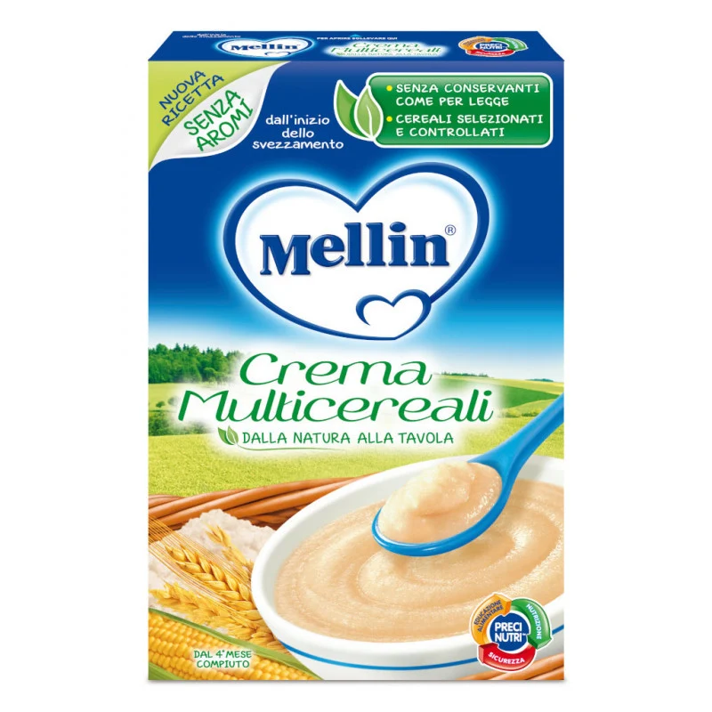 Crema Multicereali Mellin - 200 g