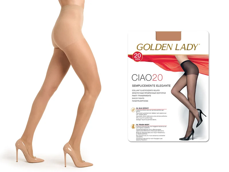 COLLANT DONNA CIAO20D M00A MIELE TAGLIA 2-S