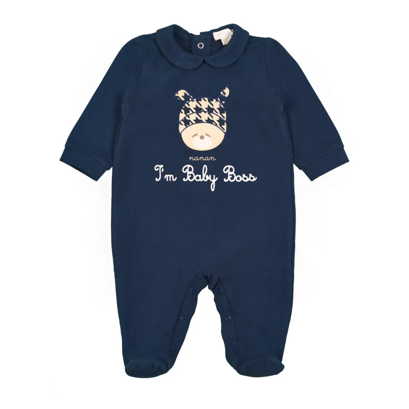 Tutina con scritta I'am Baby Boss 1 Mese