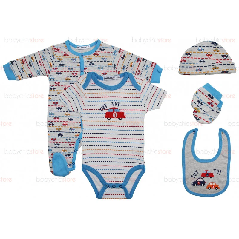 Set Completo Body e Tutina - Car
