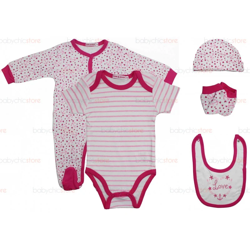 Set Completo Body e Tutina - Love