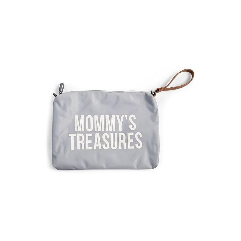 Mommy Treasures Pochette Bianco-grigio