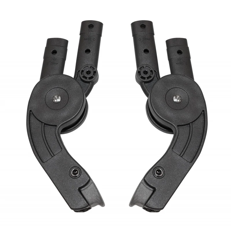 Set Snodo DX/SX Aggancio Capotta Passeggino Aptica Grafite