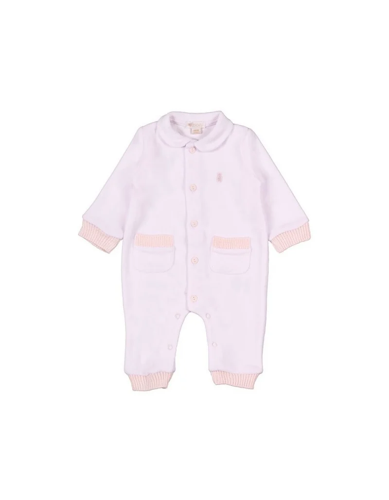 Tutina con Taschine 3 Mesi - Rosa