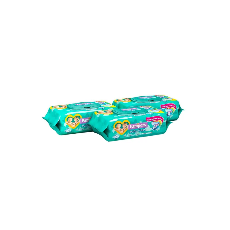 Pack 3 Salviettine Pampers Baby Fresh
