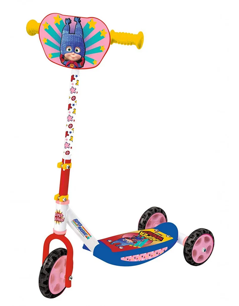 Monopattino a 3 Ruote Masha Multicolor