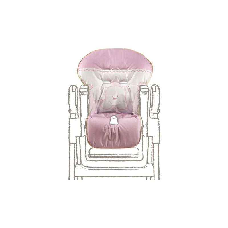 Rivestimento Seggiolone Baby Re Rosa