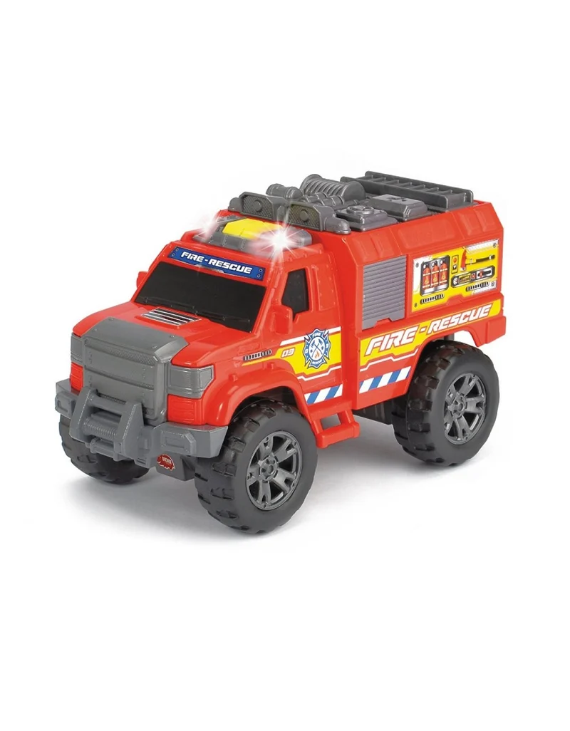 Auto Vigili del Fuoco Dickie Toys – Luci, Suoni e Motore, 3-6 Anni