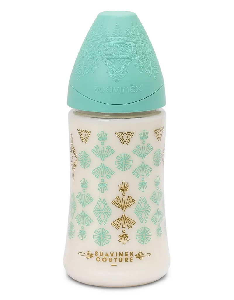 Biberon Couture 270 ml Verde