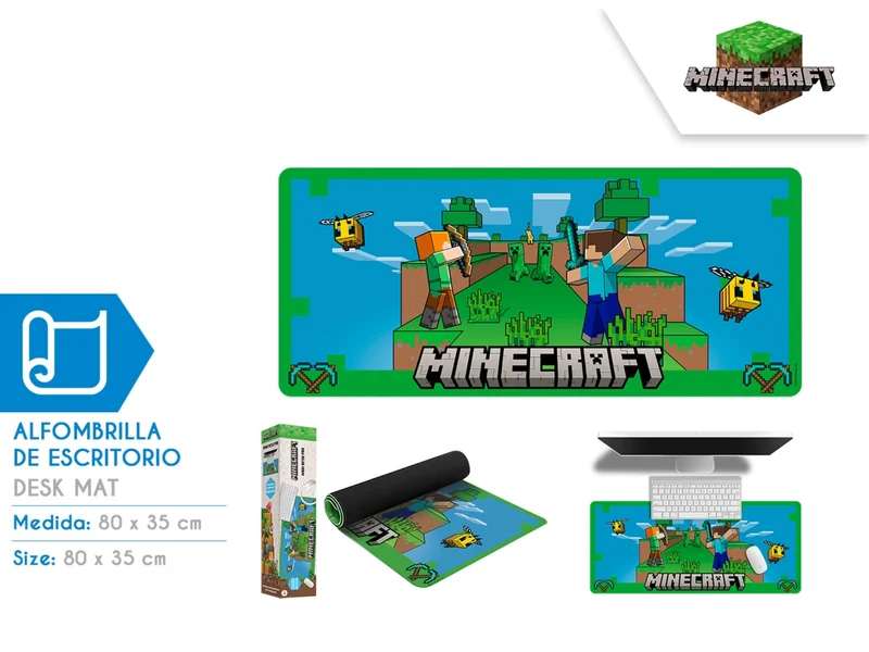 Minecraft tappetino da scrivania