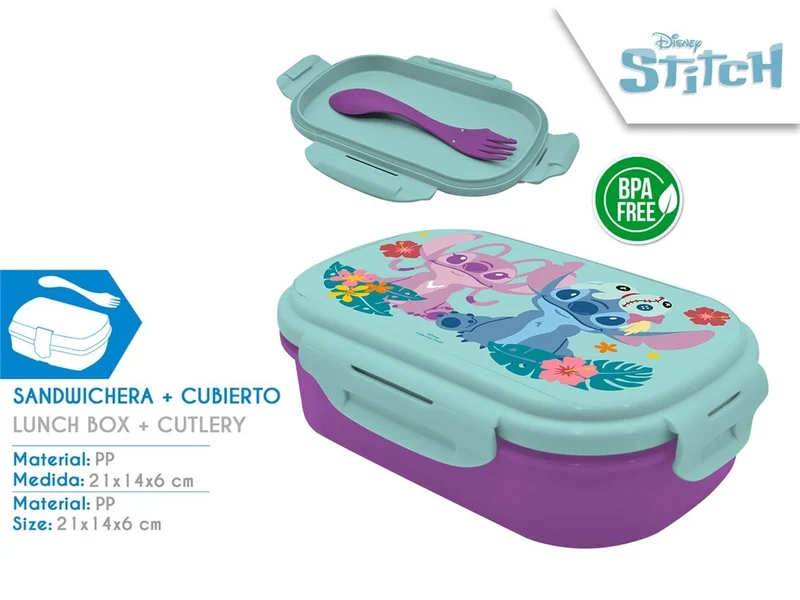 Stitch porta panino con posate