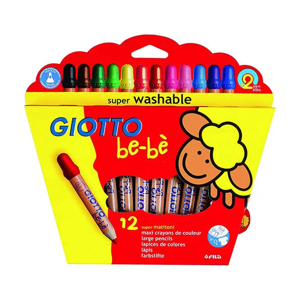 Pastello Be-Be Giotto Matitoni 12 Colori 4665
