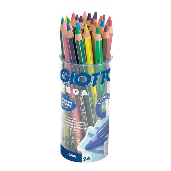 Pastello Giotto Mega Barattolo Pz.24