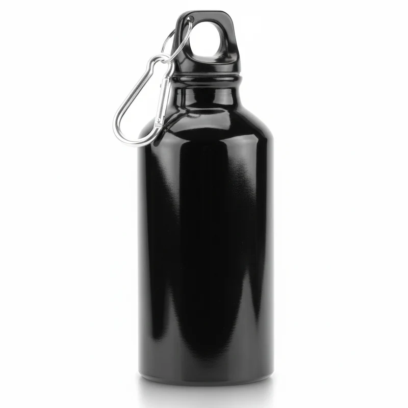 Borraccia Mento Alluminio con Gancio 400ml