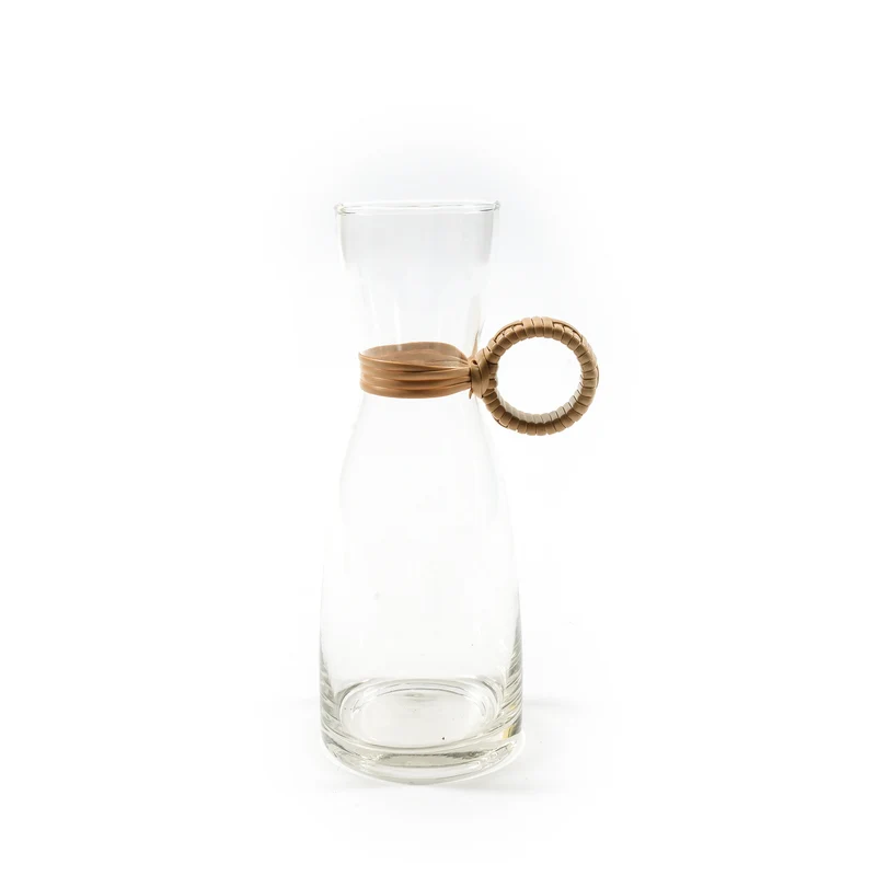 Caraffa in Vetro Trasparente con Manico 1 lt