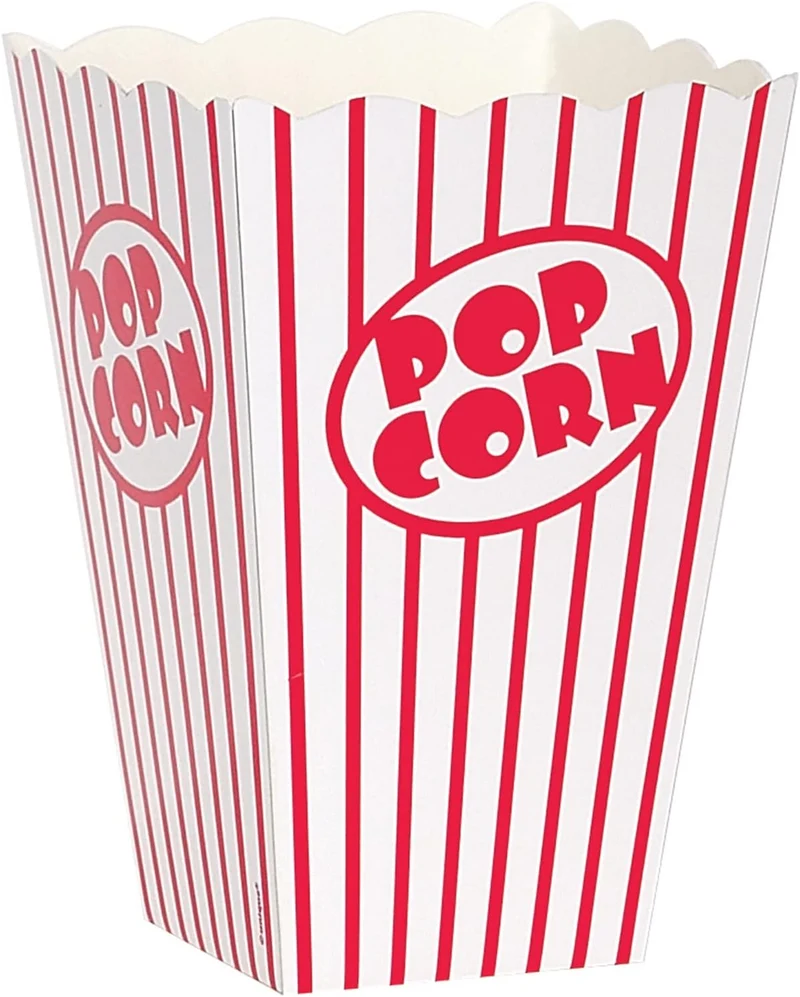 Contenitore per Pop Corn 16 cm - 10 pezzi