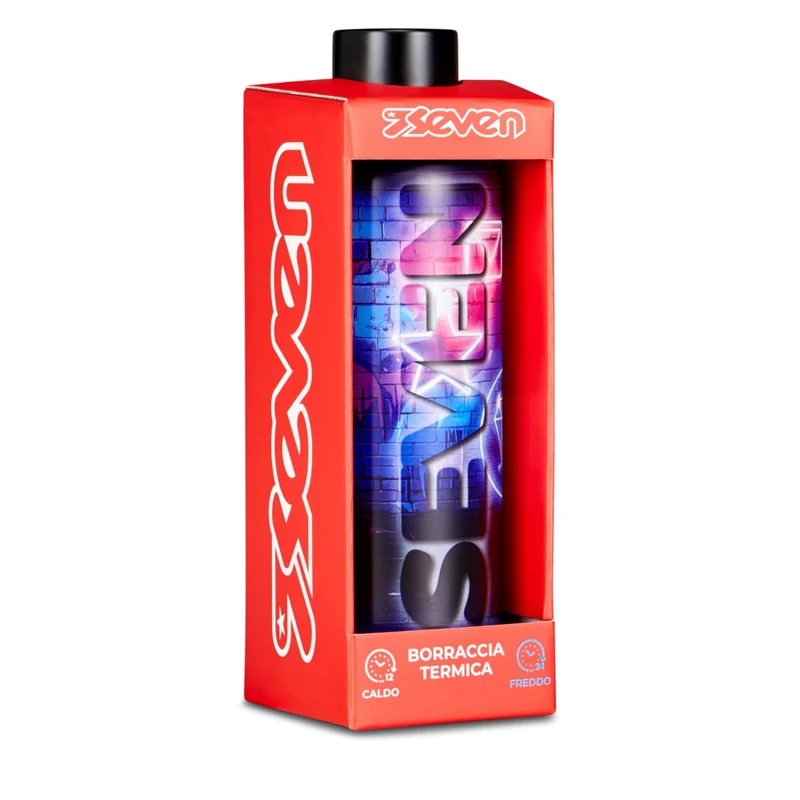Borraccia Seven Write Down Blu 500 ml