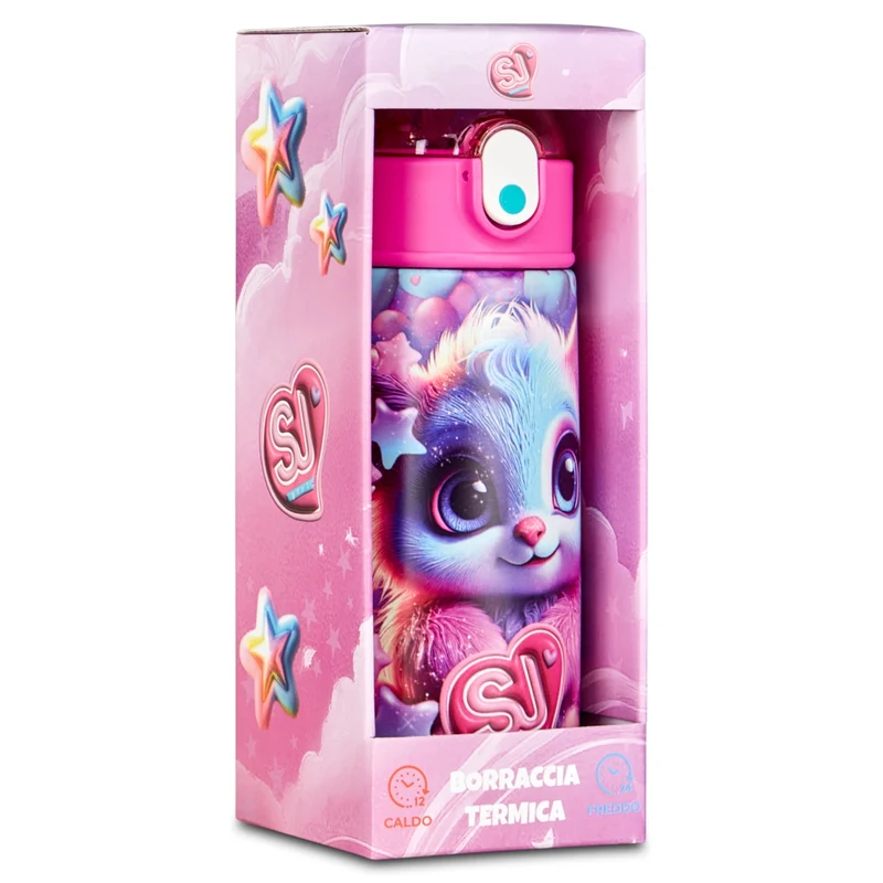 Borraccia Animali Sj Gang Magical Fantasy Girl 460 ml