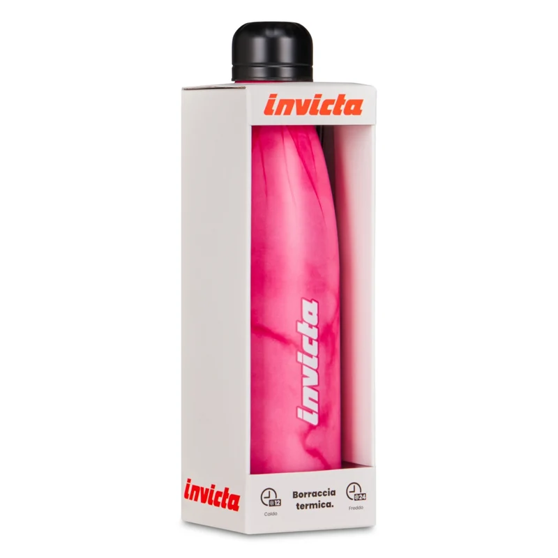 Borraccia Termica Invicta Fantasy in Acciaio Inox Fantasy Fucsia 500 ml