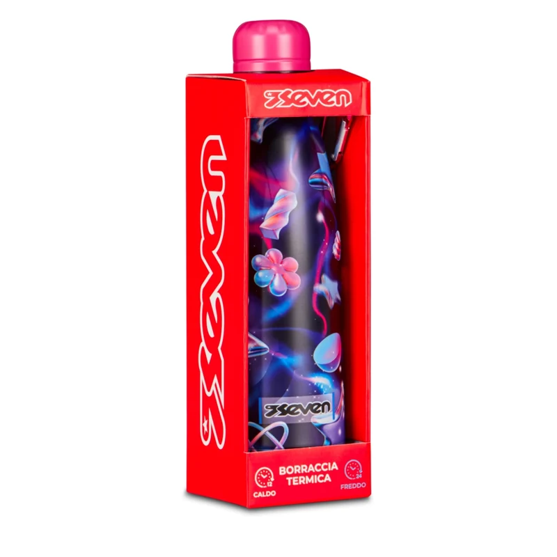 Borraccia Termica Seven in Acciaio Inox Electricvibes Girl 500 ml