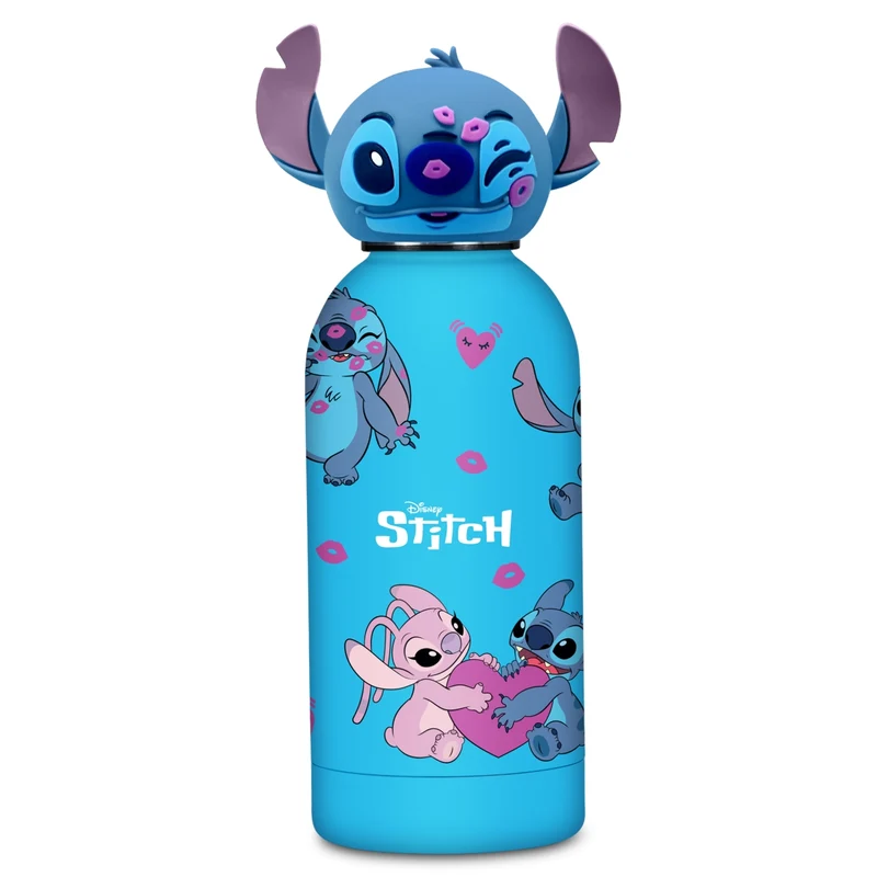 Borraccia con Tappo Sagomato Stitch Lilo & Stitch 350 ml