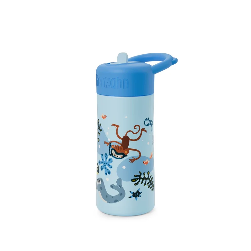 Borraccia Affenzahn in Acciaio Inox Incredibile Mondo Sottomarino 430 ml