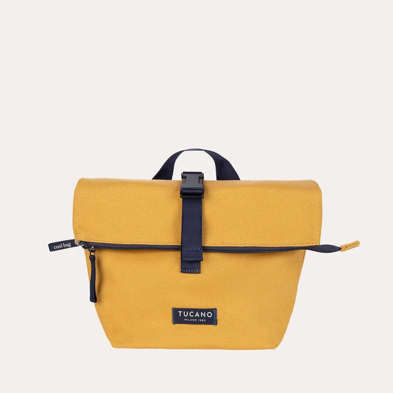 Borsa Termica Tucano Kitchen Termal Bag Small con Tracolla Removibile Giallo