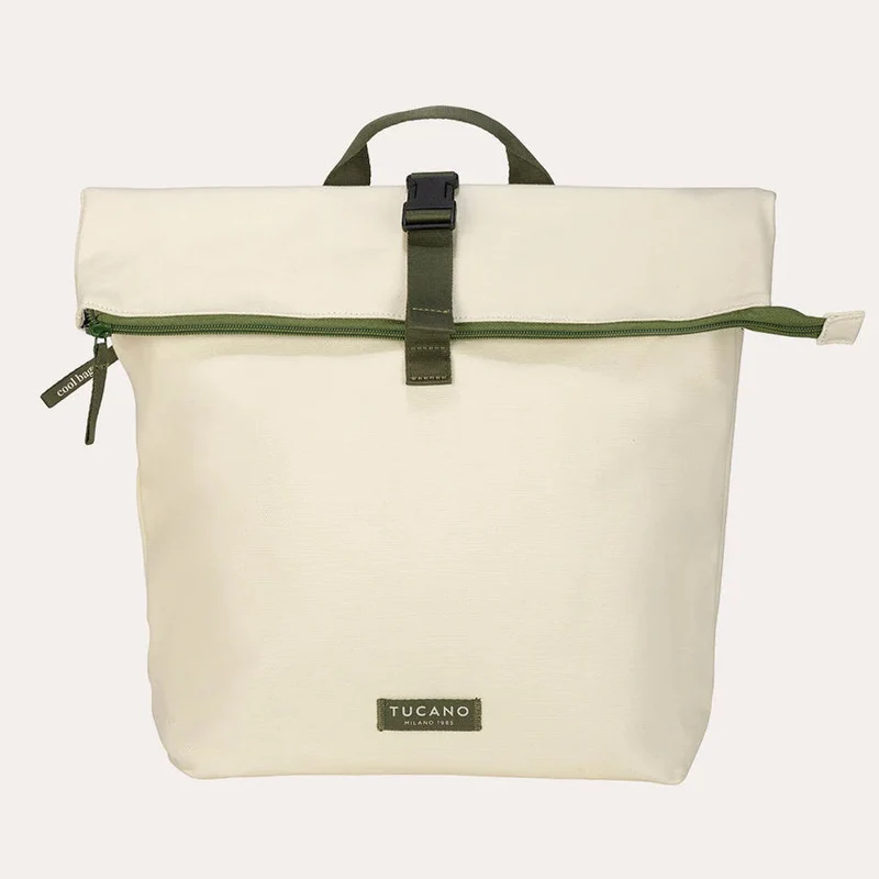 Borsa Termica Tucano Kitchen Termal Bag con Tracolla Removibile Avorio